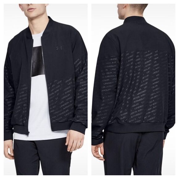Under Armour Unstoppable Emboss Bomber Logo Jacket - Picture 9 of 10